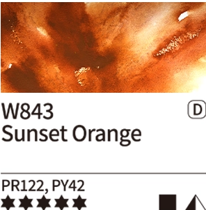 843 Sunset Orange