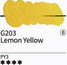 203 Lemon Yellow