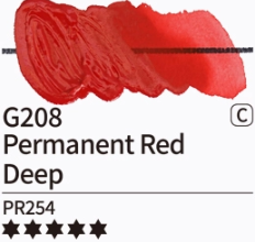 208 Permanent Red Deep
