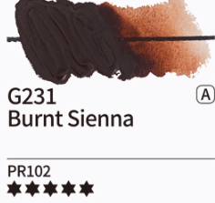 231 Burnt Sienna