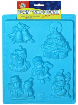 Formy na odlévání a modelování – Vánoce