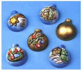 Forma na odlévání – Vánoční ozdoby