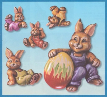 Forma na odlévání – Zajíci