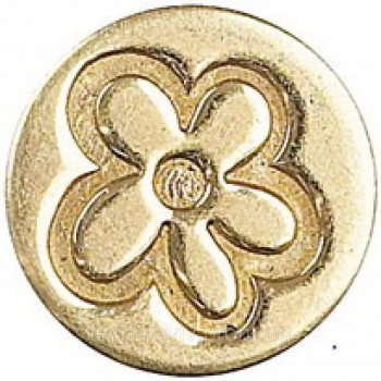 Pečetní hlava Manuscript 17mm – Kytka 2