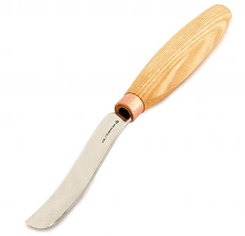 Řezbářské řezbářské dláto Compact Long Bent Gouge K6L/15 BeaverCraft
