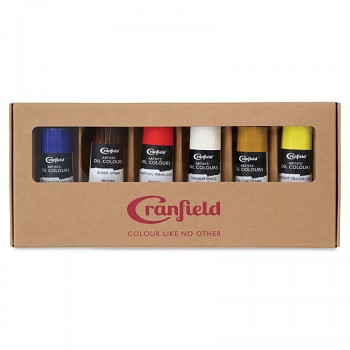 Sada olejových barev Cranfield Artist’s 6x40ml
