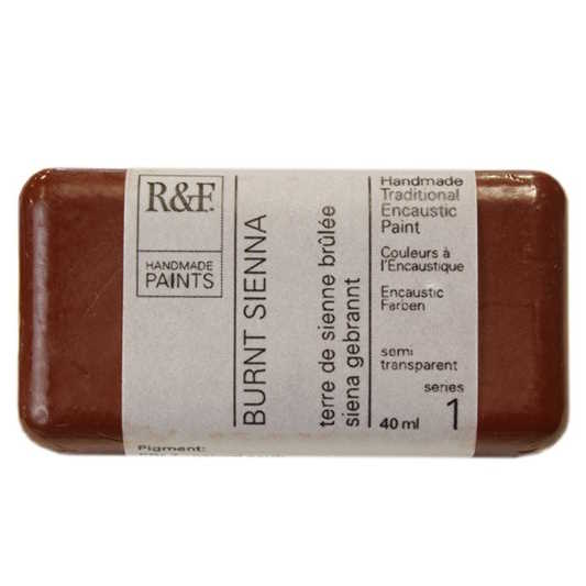 Enkaustická barva R&F 40ml – 1013 Burnt Sienna