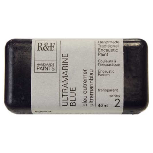 Enkaustická barva R&F 40ml – 1021 Ultamarine Blue