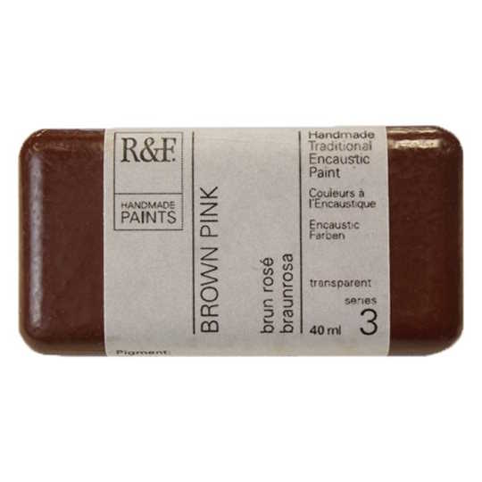 Enkaustická barva R&F 40ml – 1034 Brown Pink