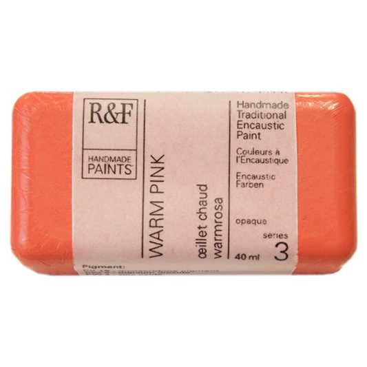 Enkaustická barva R&F 40ml – 1037 Warm Pink