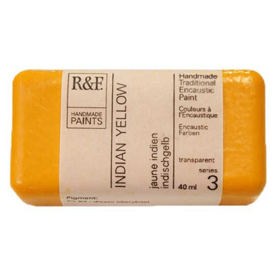 Enkaustická barva R&F 40ml – 103A Indian Yellow