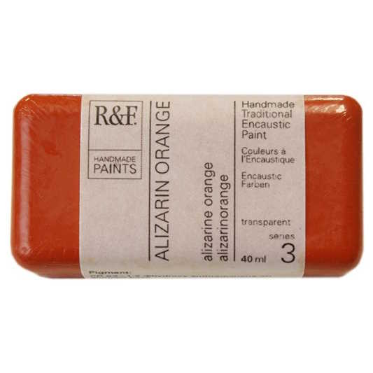 Enkaustická barva R&F 40ml – 103B Alizarin Orange