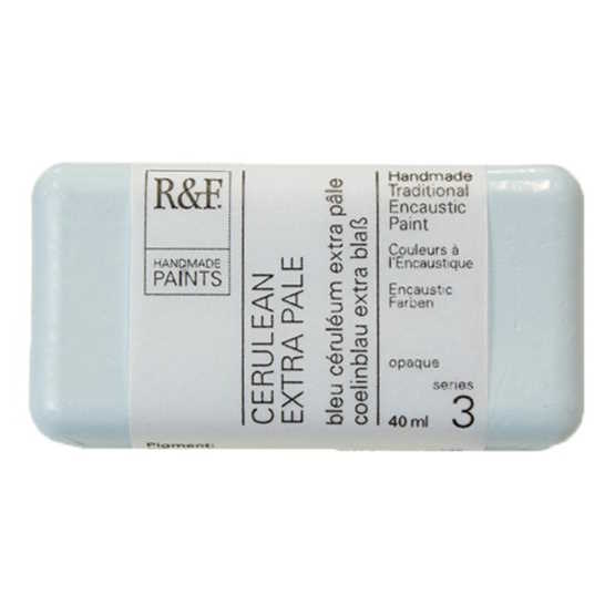 Enkaustická barva R&F 40ml – 103C Cerulean Extra Pale