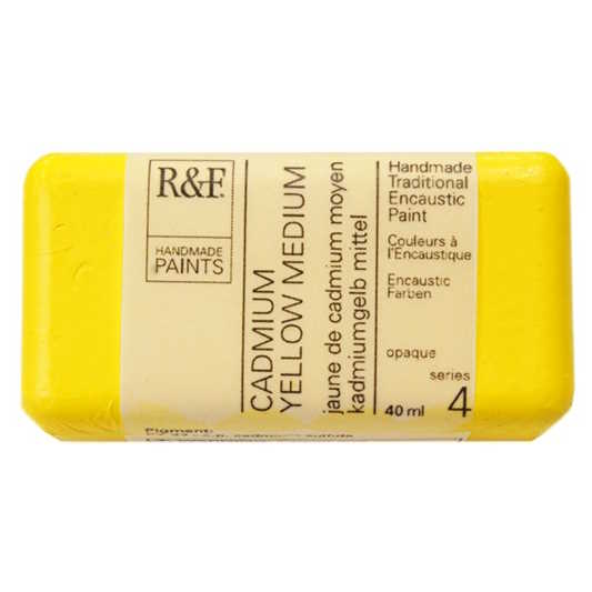 Enkaustická barva R&F 40ml – 1042 Cadmium Yellow Medium