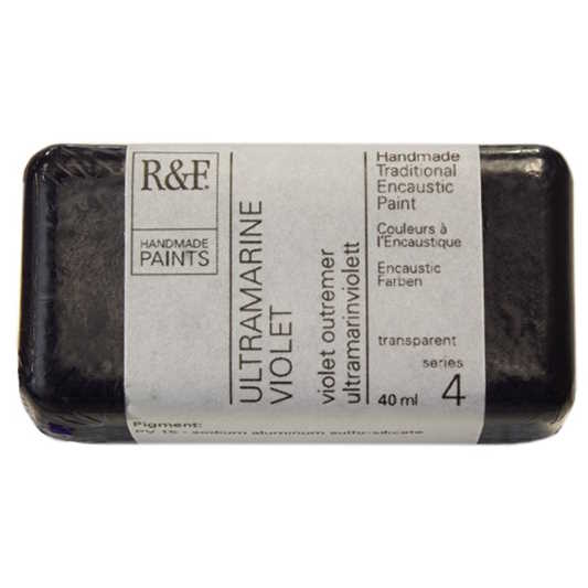 Enkaustická barva R&F 40ml – 1047 Ultramarine Violet