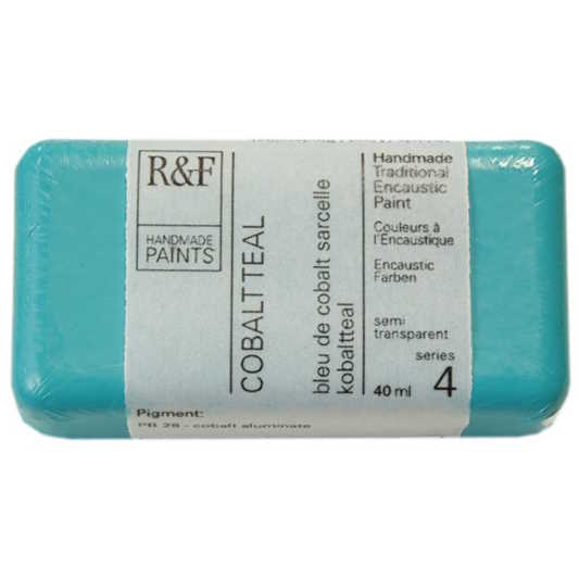 Enkaustická barva R&F 40ml – 104F Cobalt Teal