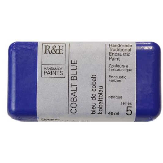Enkaustická barva R&F 40ml – 1053 Cobalt Blue