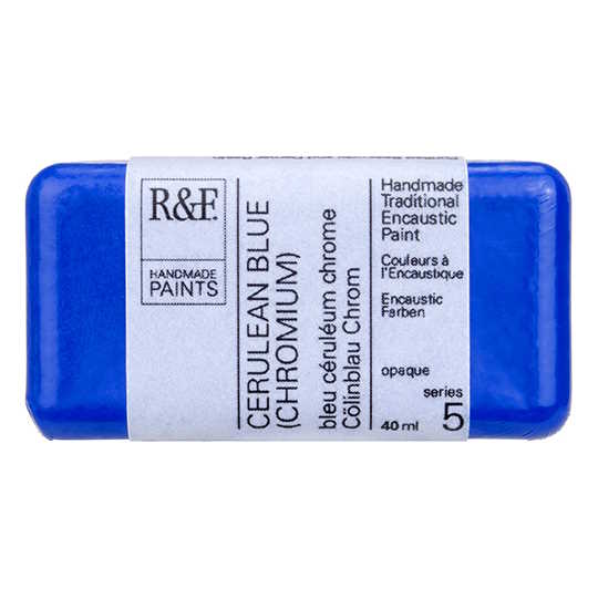 Enkaustická barva R&F 40ml – 105A Cerulean Blue Chromium