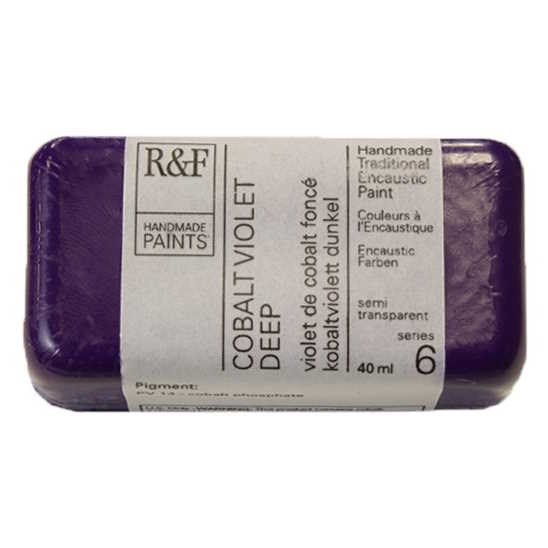 Enkaustická barva R&F 40ml – 1061 Cobalt Violet Deep