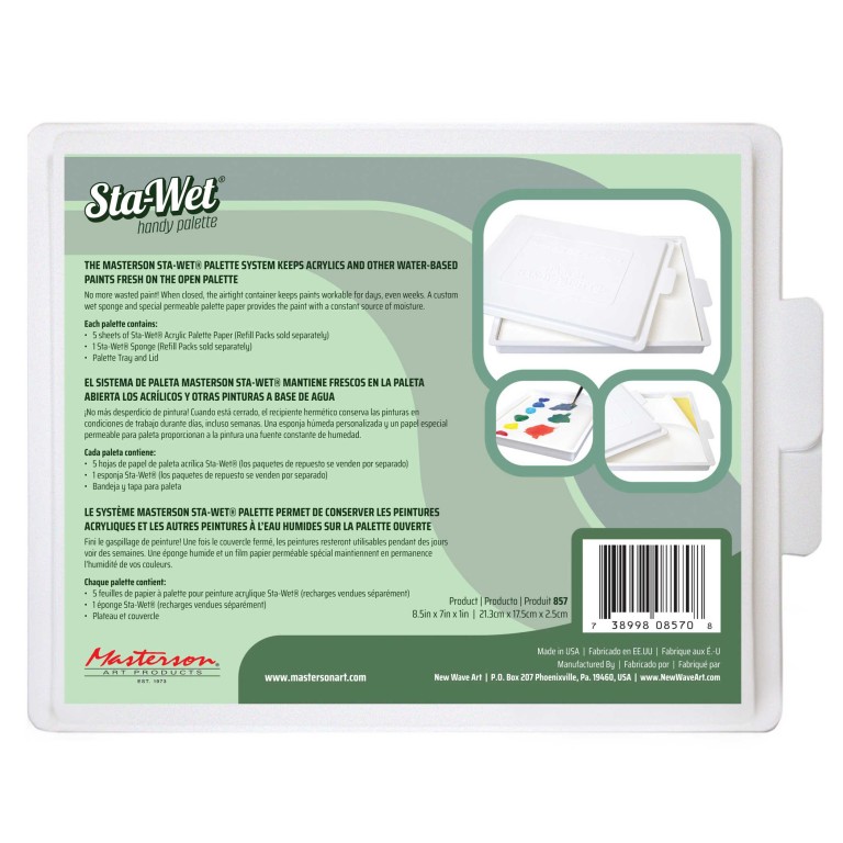 Stay wet paleta Masterson Sta-Wet Handy