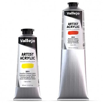 Akrylová barva Vallejo Artist – 96 odstínů