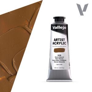 Akrylová barva Vallejo Artist 60ml – 310 Raw Sienna