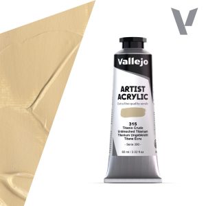 Akrylová barva Vallejo Artist 60ml – 315 Umbleached Titanium