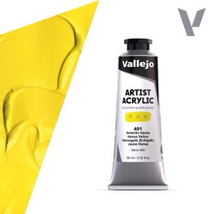 Akrylová barva Vallejo Artist 60ml – 401 Hansa Yellow