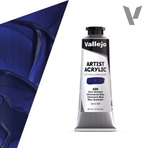 Akrylová barva Vallejo Artist 60ml – 406 Ultramarine Blue