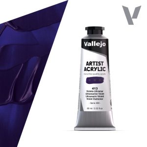 Akrylová barva Vallejo Artist 60ml – 413 Ultramarine Violet