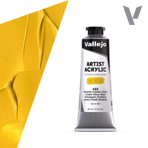 Akrylová barva Vallejo Artist 60ml – 422 Cobalt Yellow (Hue)