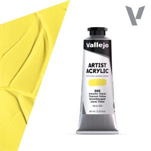 Akrylová barva Vallejo Artist 60ml – 505 Titanium Yellow