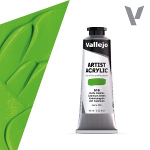 Akrylová barva Vallejo Artist 60ml – 516 Cadmium Green