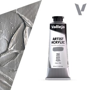 Akrylová barva Vallejo Artist 60ml – 701 Silver