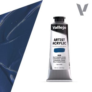 Akrylová barva Vallejo Artist 60ml – 808 Cobalt Blue Chrome