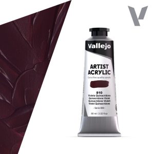 Akrylová barva Vallejo Artist 60ml – 810 Quinacridone Violet