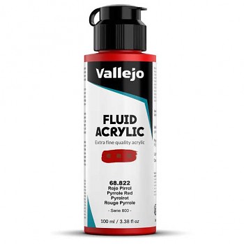 Akrylová barva Vallejo Fluid 100ml – 42 odstínů
