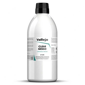 Akrylový šeps Vallejo transparentní 500ml