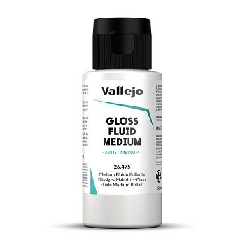 Lesklé médium pro akryl Vallejo Fluid 60ml