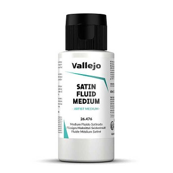 Saténové médium pro akryl Vallejo Fluid 60ml