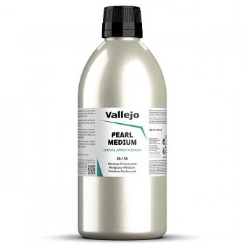 Třpytivé médium pro akryl Vallejo Pearlescent 500ml