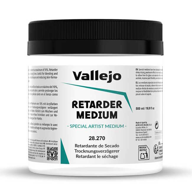 Retardér pro akrylové barvy Vallejo 500ml