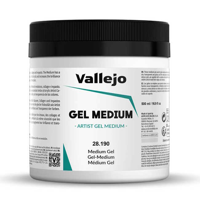 Vallejo Gel médium pro akryl 500ml