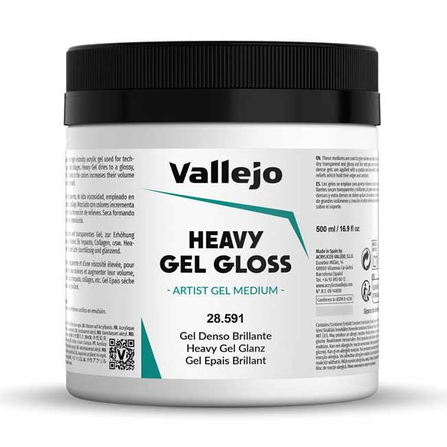 Vallejo Heavy Gel lesklý 500ml