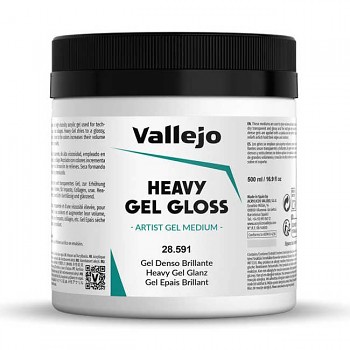 Vallejo Heavy Gel lesklý 500ml