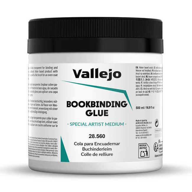 Knihařské lepidlo Vallejo 500ml neutrální pH