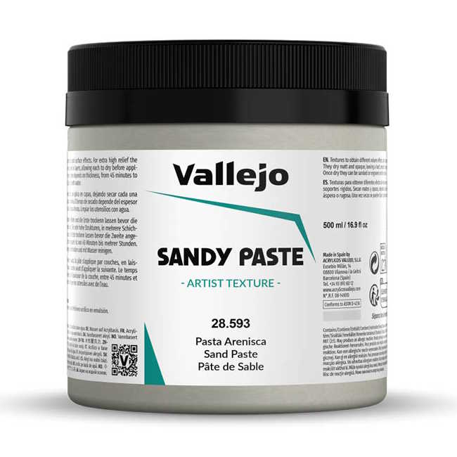 Písková pasta Vallejo Sandy Paste 500ml