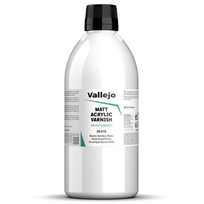 Matný akrylový lak Vallejo 500ml