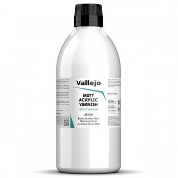 Matný akrylový lak Vallejo 500ml