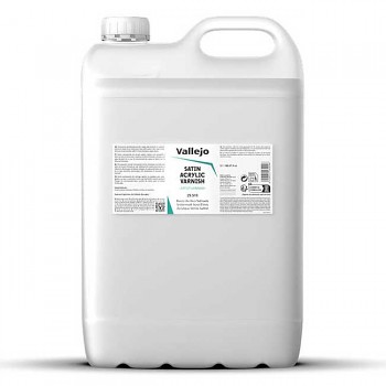 Saténový akrylový lak Vallejo 5l